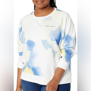 Champion Women's Plus Size Sweatshirt Multi Wash Cloud Deep‎ Forte Color